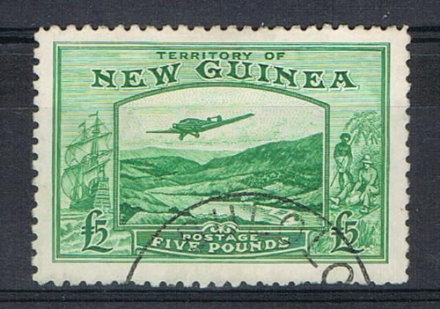 Image of New Guinea SG 210a FU British Commonwealth Stamp